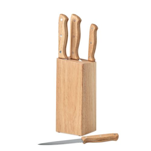 Wooden knife block - Image 2